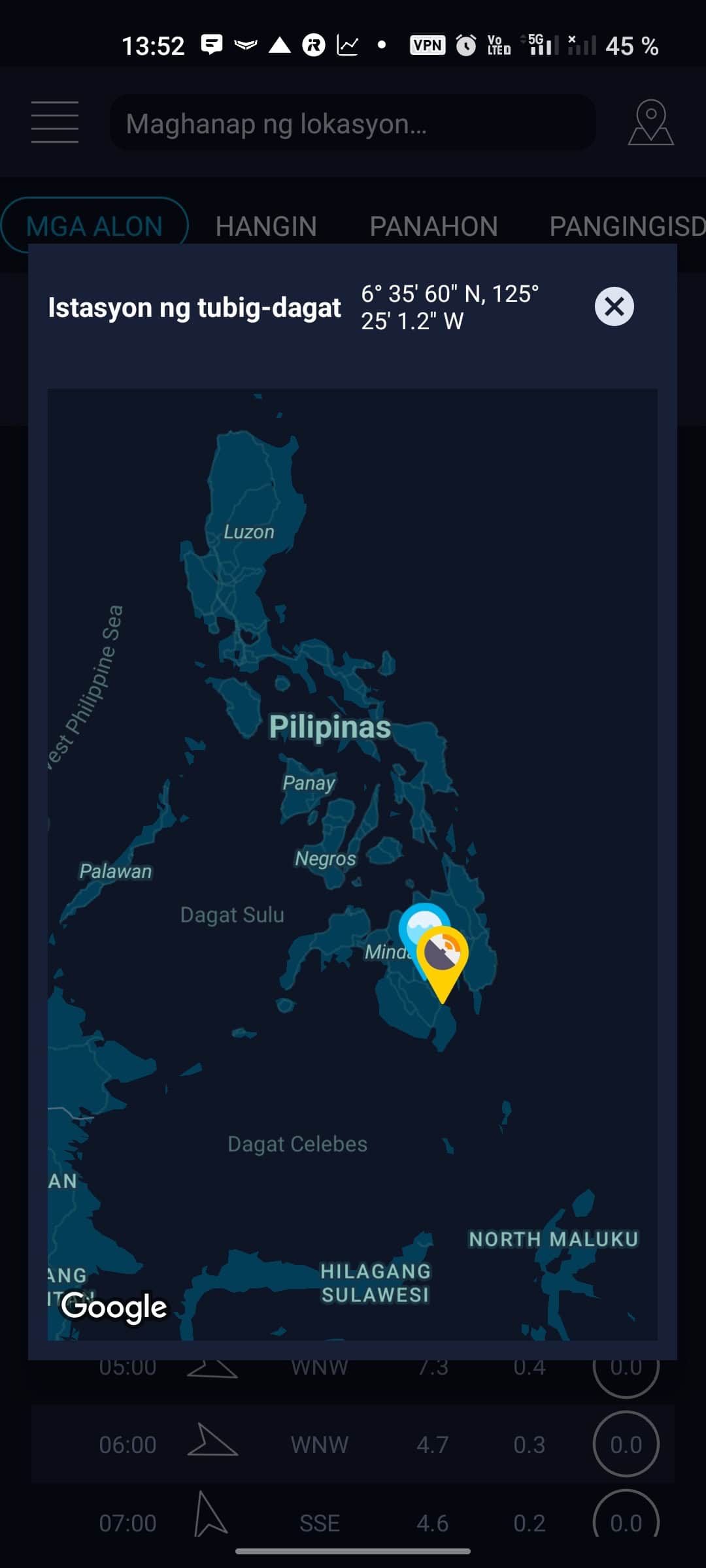 HighTide: tides near me (oras ng tubig)