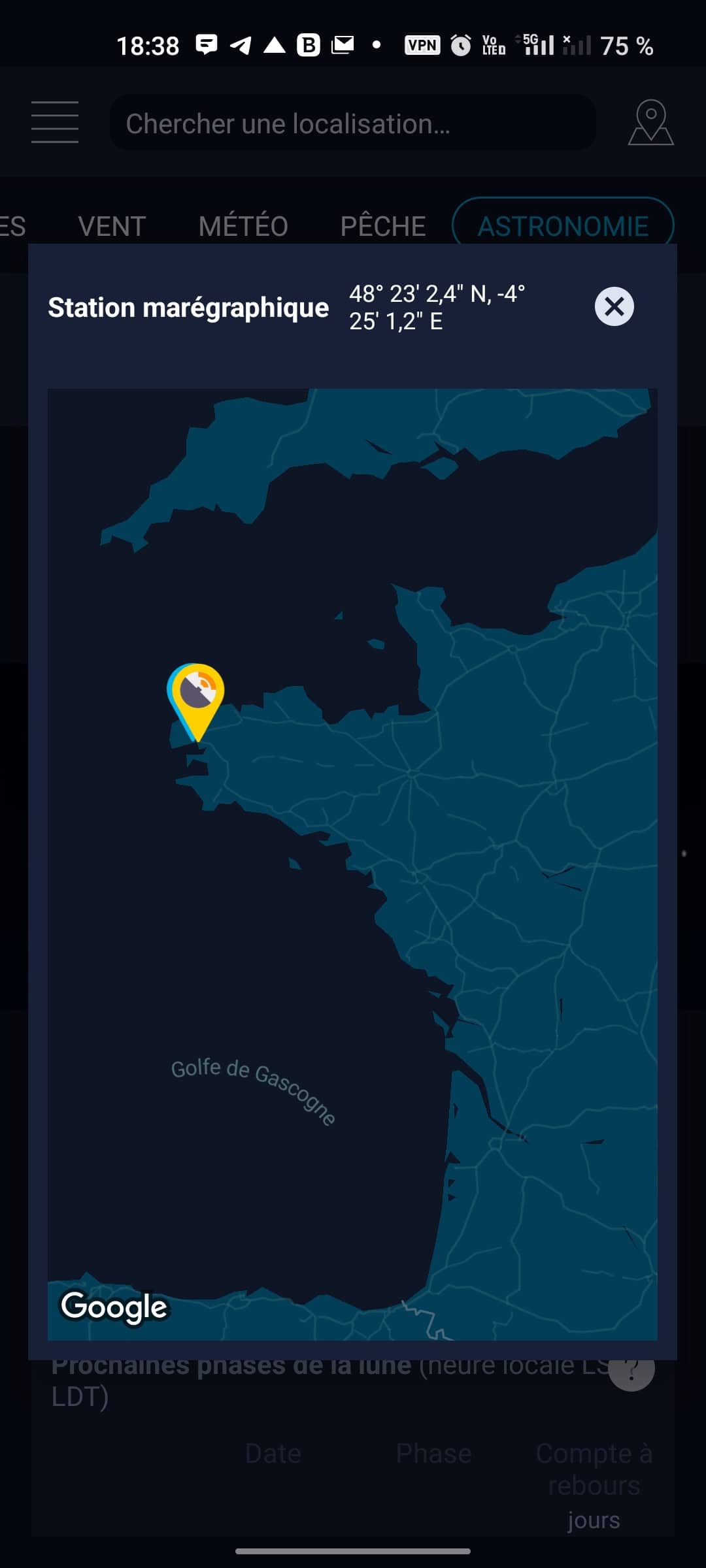 HighTide : marées près de moi (horaires & coefficients)